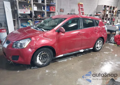 2009 Pontiac Vibe из США, поврежденный, VIN 5Y2SP67819Z459968